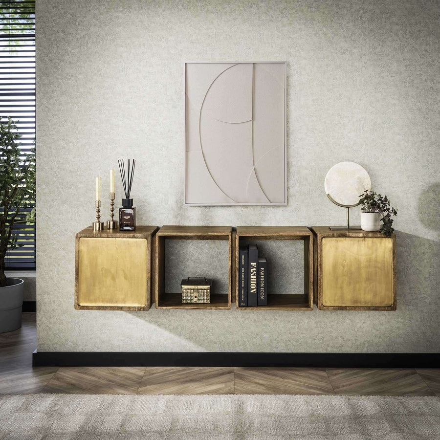 Sideboard 2 türen brass