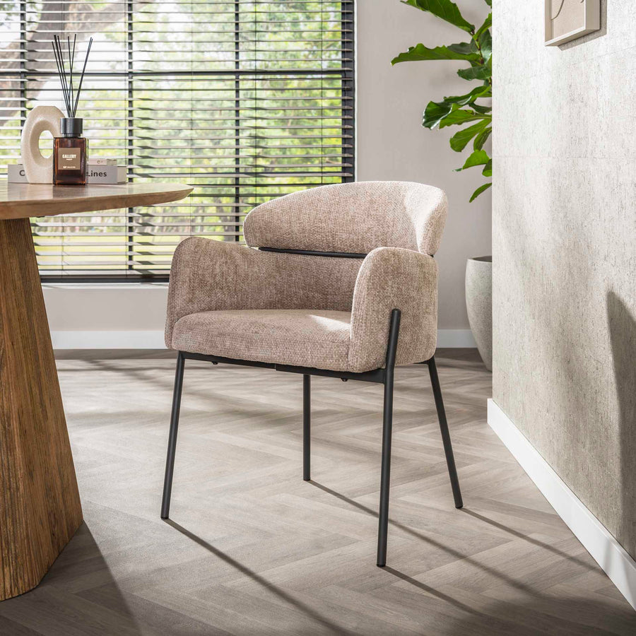 Sessel Curva verpackt pro 2 / Hoven Sand