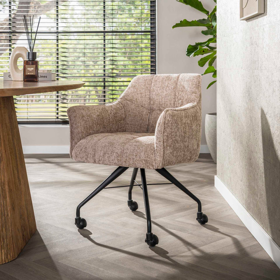 Sessel Gitterräder verpackt pro 2 / Garten sandbraun