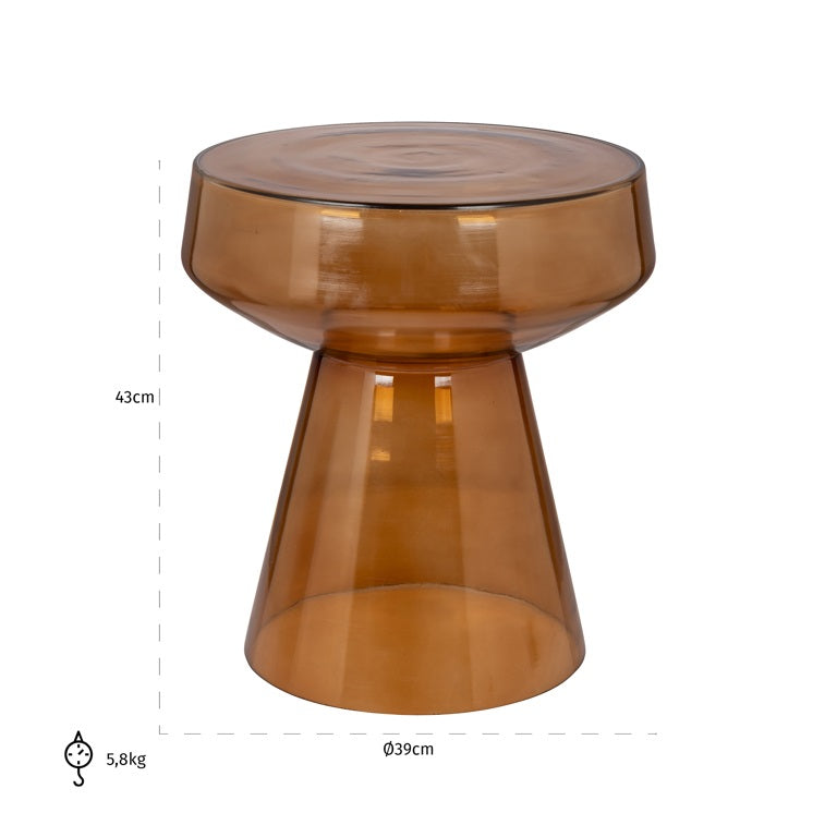 Beistelltisch Bowen (Brown)