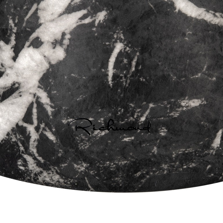 Beistelltisch Bosco faux black marble (Black)