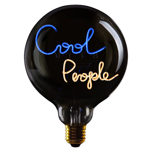 Cool people - Message in the bulb