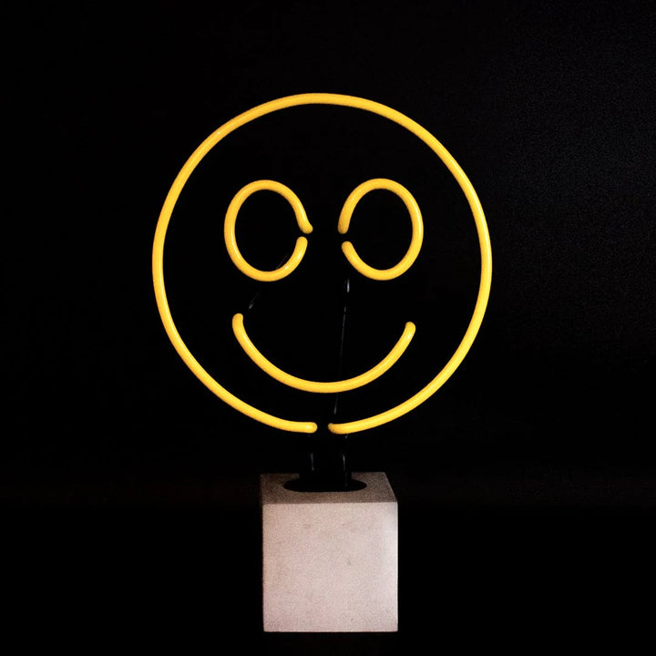 Neonschild 'Smiley'