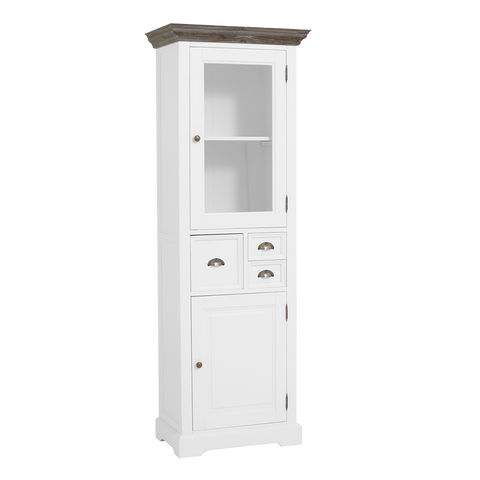 Habo Vitrine Kiefer – Weiß