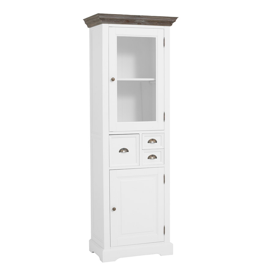 Habo Vitrine Kiefer – Weiß