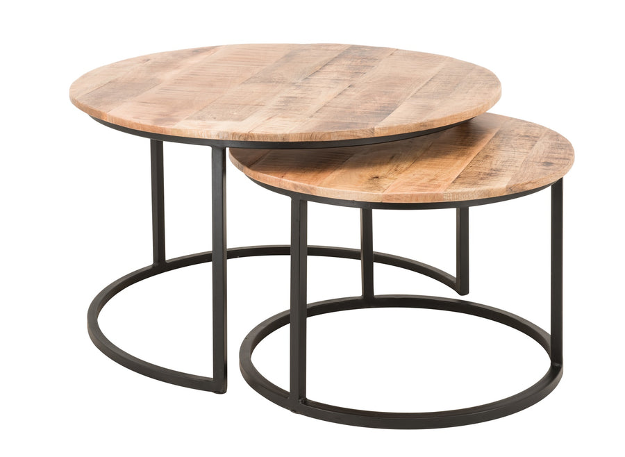 Iron Couchtisch Set
