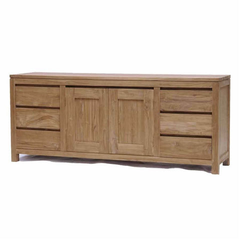 Mora Sideboard Teakholz – Braun