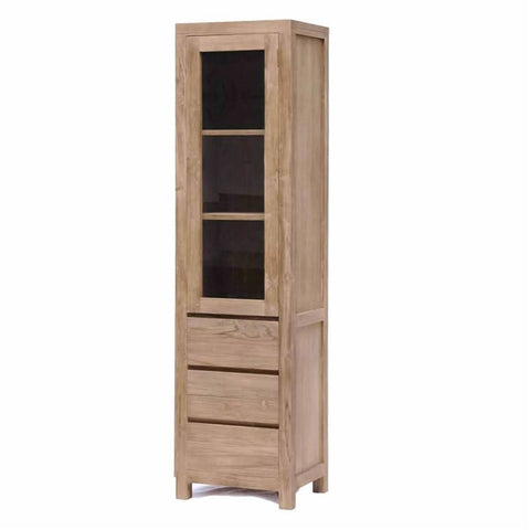 Mora Vitrine Teakholz – Natur