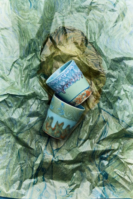 Keramik Van-Gogh-Kaffeebecher