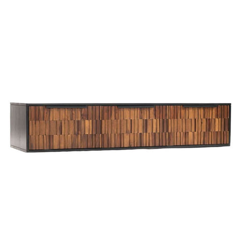 Nyborg TV-Hängeboard Mangoholz – Braun