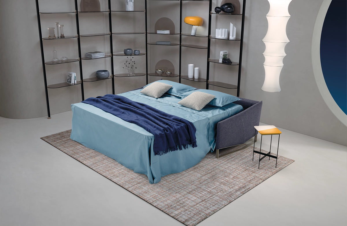Nice Schlafsofa als Bett ausgezogen