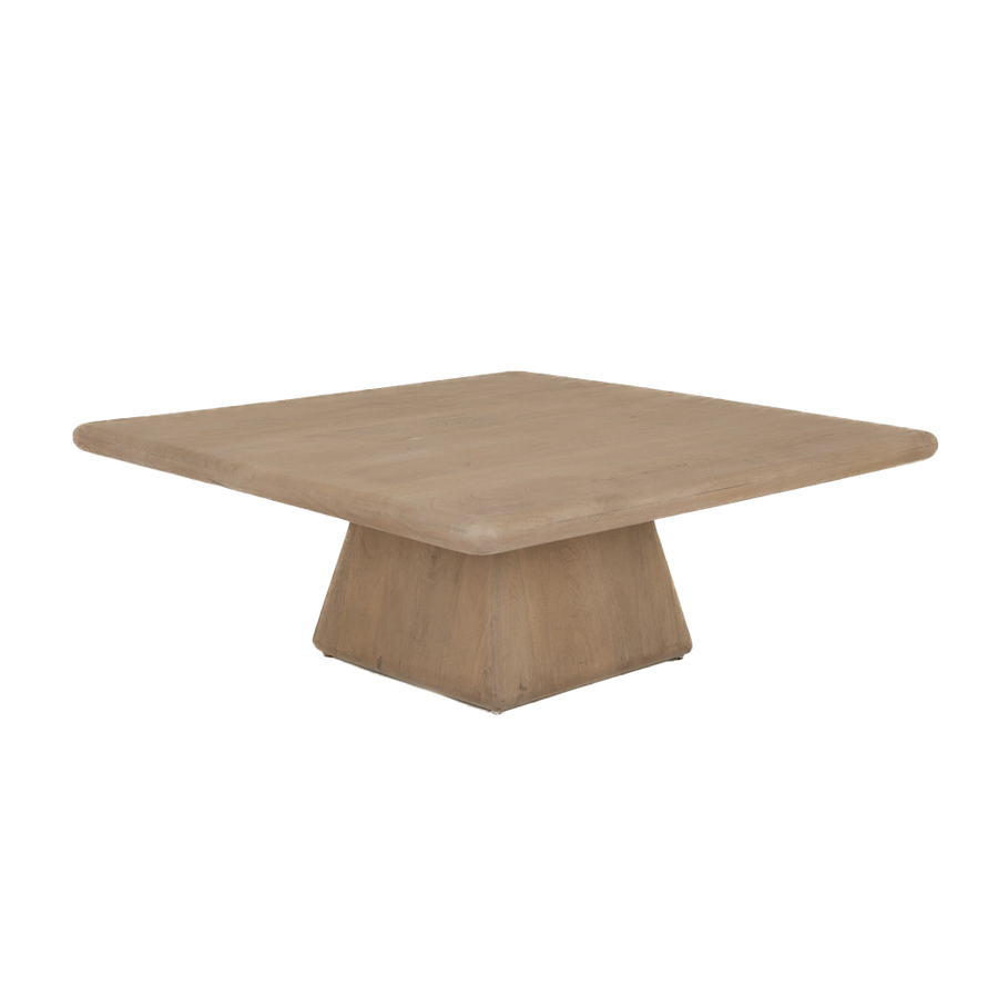 Solna Couchtisch Mangoholz sandgestrahlt – Natur
