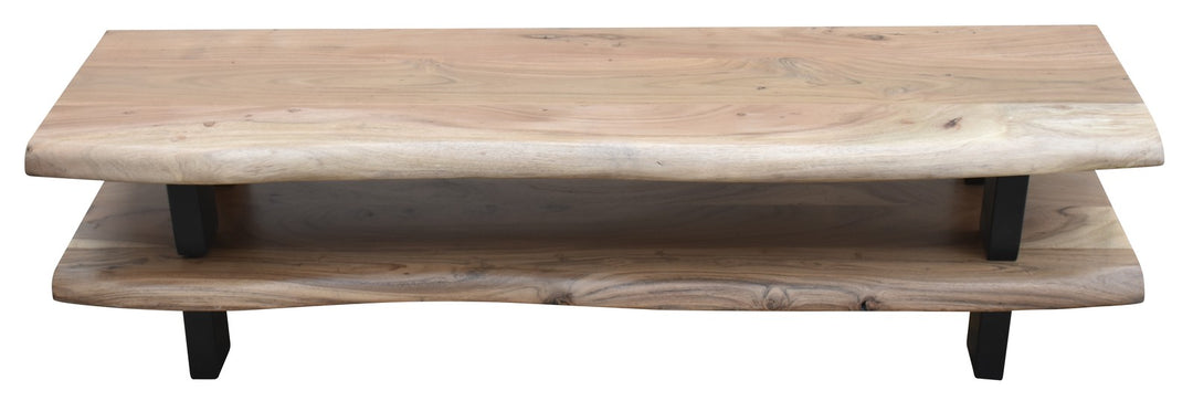 Albera Lowboard aus Akazie mit Baumkante