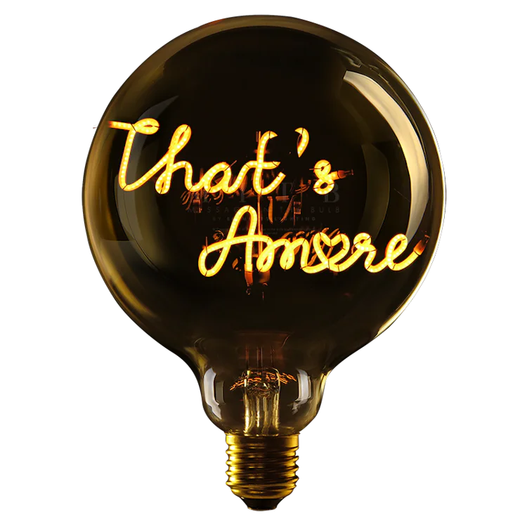That's amore  - Message in the bulb
