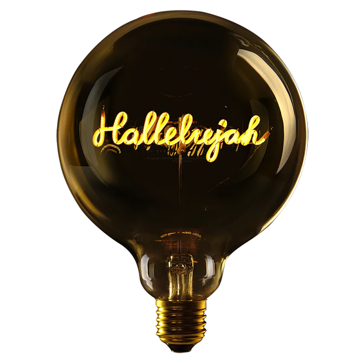Halleluljah - Message in the bulb