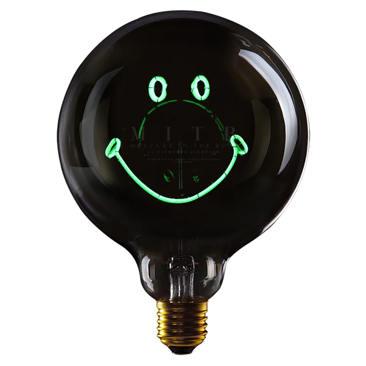 Smiley- Message in the bulb