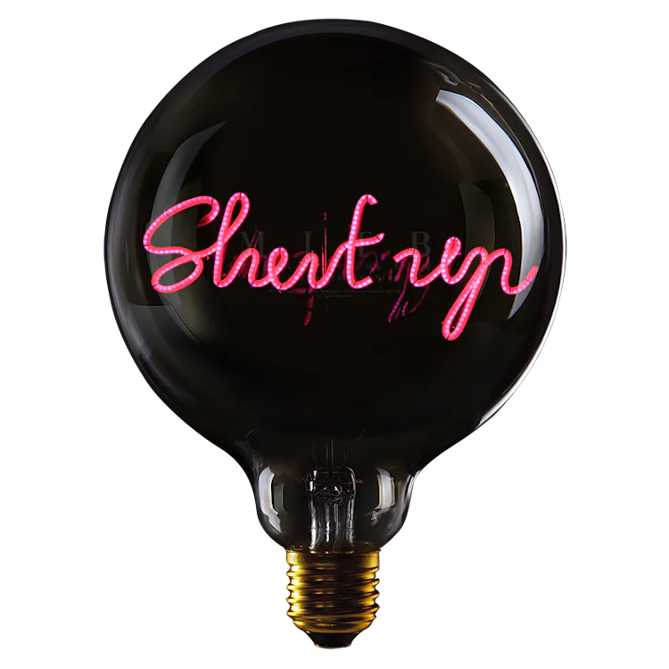 Shut up - Message in the bulb