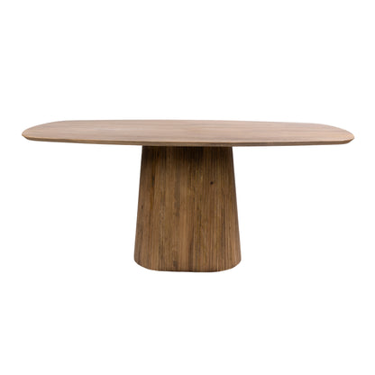 Esstisch Wave Centro Dänisches Oval 180cm / Massiver Mangosand