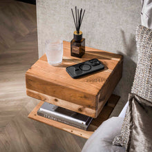 Nachttisch shelve 1 Schublade/Massiv acacia naturel