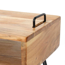 Nachttisch Quadro / Massiv acacia naturel