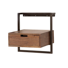 Nachttisch Air Solid 1 Schublade / Solid acacia brown