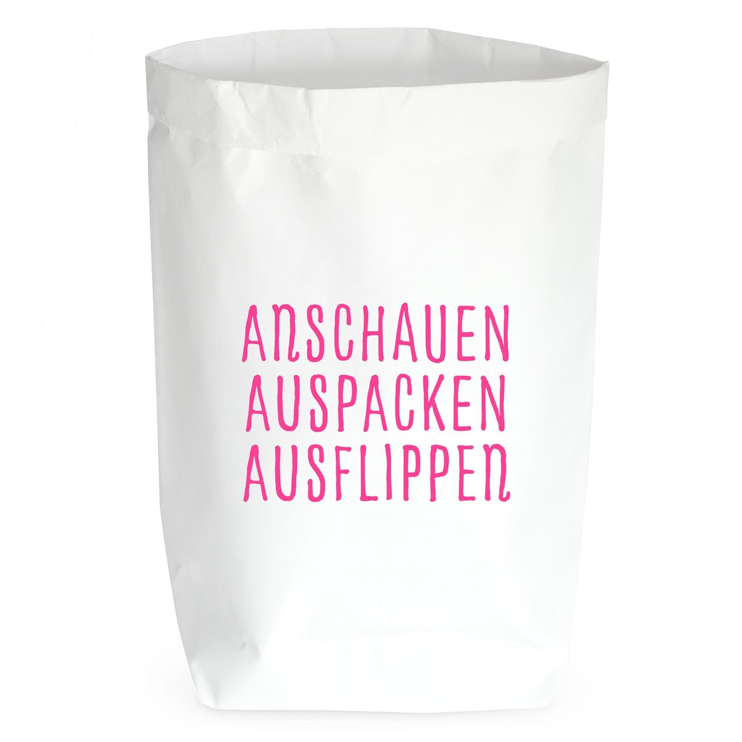 Paper Bag Anschauen, Auspacken, Ausflippen