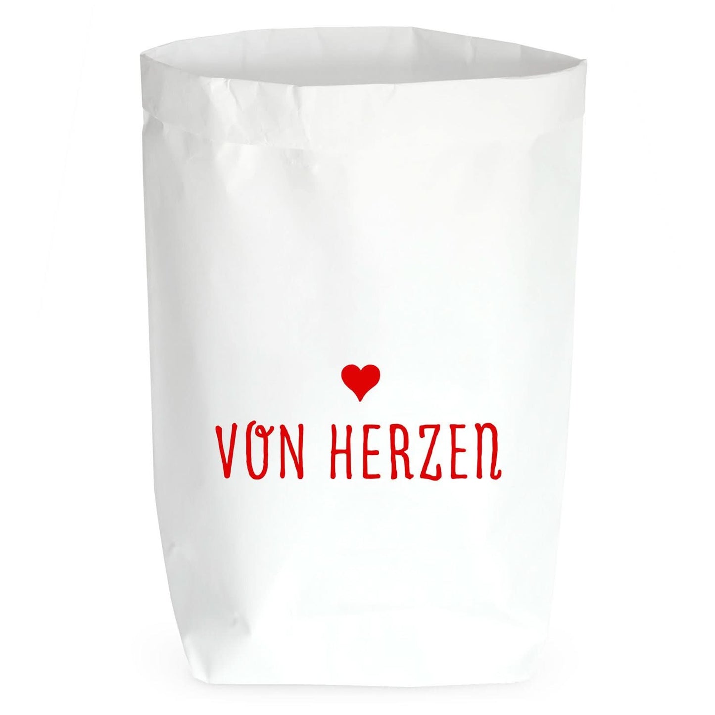 Paper Bag von Herzen
