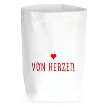 Paper Bag von Herzen