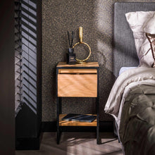 Nachttisch 1L XS straight wood