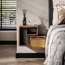 Nachttisch Satz/2 brass