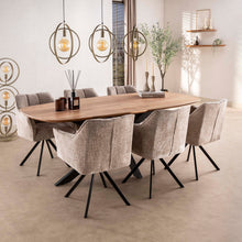 Esstisch Arhus Solides dänisches Oval 215cm / Solide Akazie