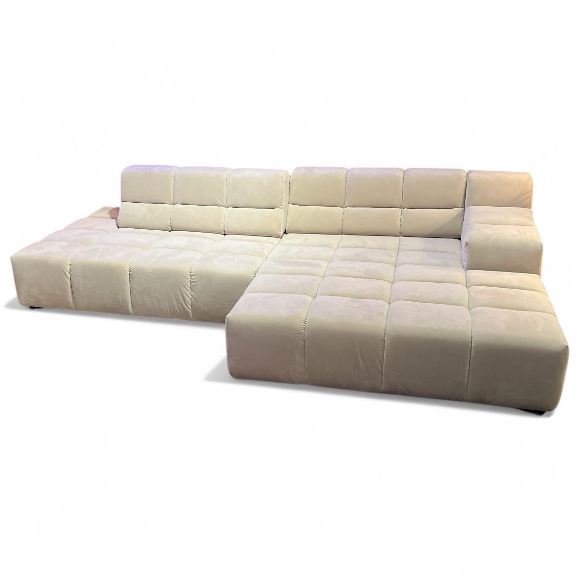 Temple Ecksofa - Samt - 286x169cm