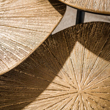 Couchtisch Ray Viereck-Set aus 3 / Ray Antikgold