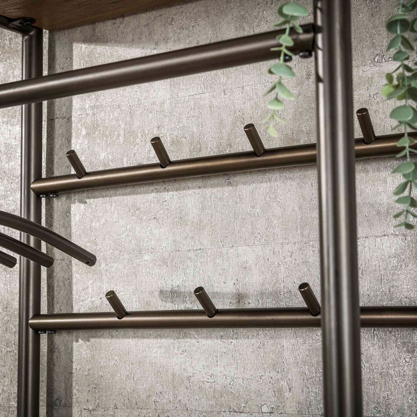 Garderobe Luno 70cm / Drift braun