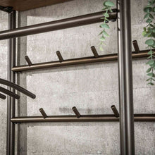 Garderobe Luno 70cm / Drift braun