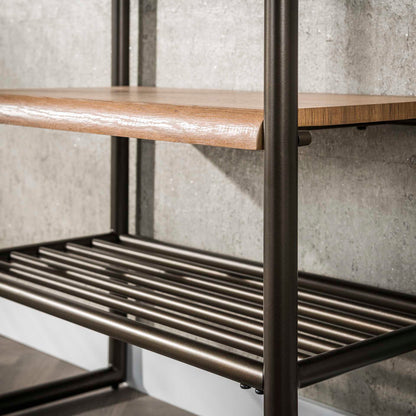 Garderobe Luno 70cm / Drift braun