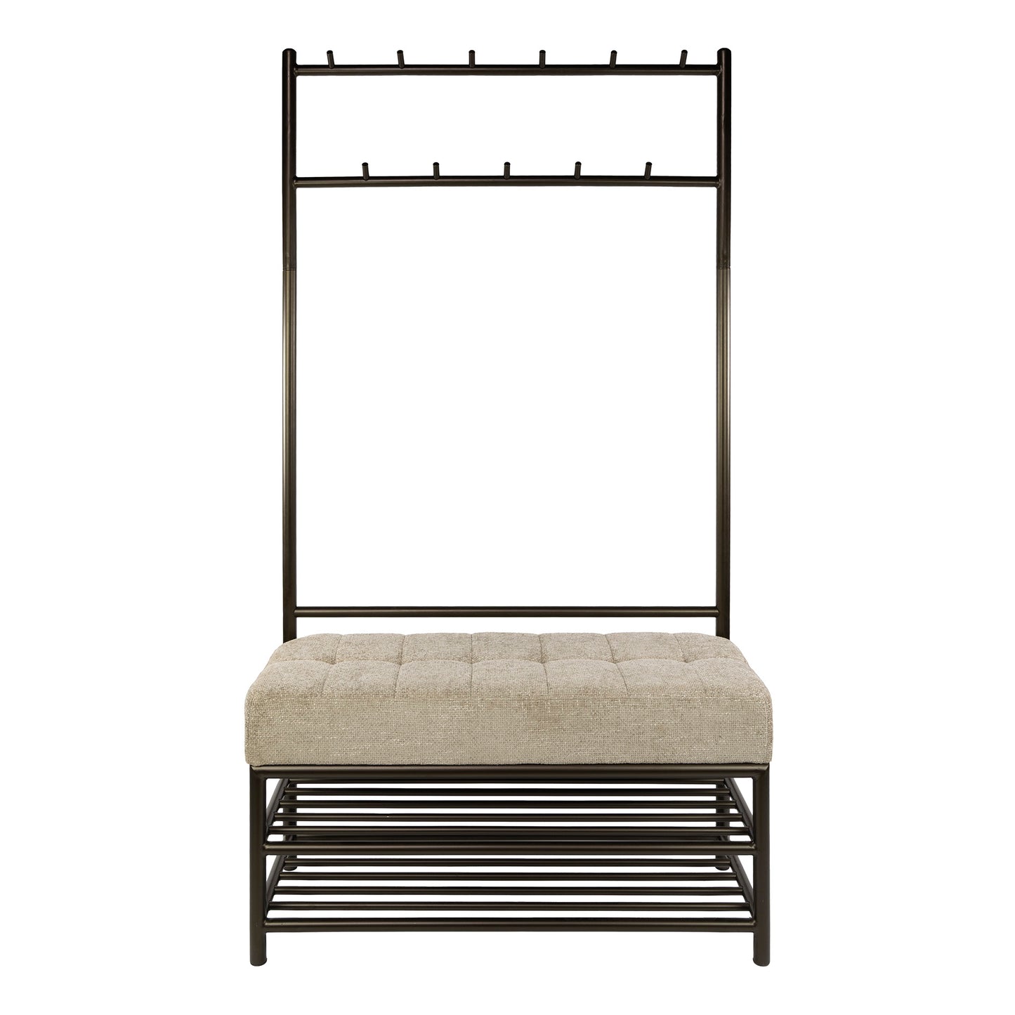 Garderobe Luno 100 cm / Driftbraun