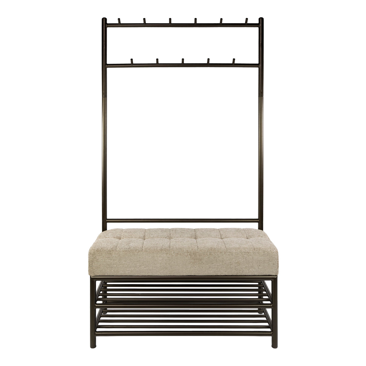 Garderobenbank 100 cm – Drift Braun
