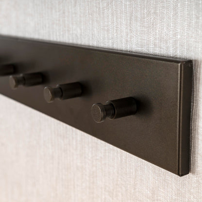 Garderobenständer Terra, 6 Haken / Driftbraun