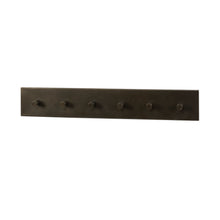 Garderobenständer Terra, 6 Haken / Driftbraun