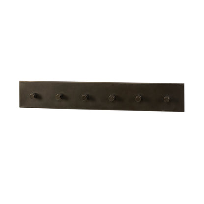 Garderobenständer Terra, 6 Haken / Driftbraun