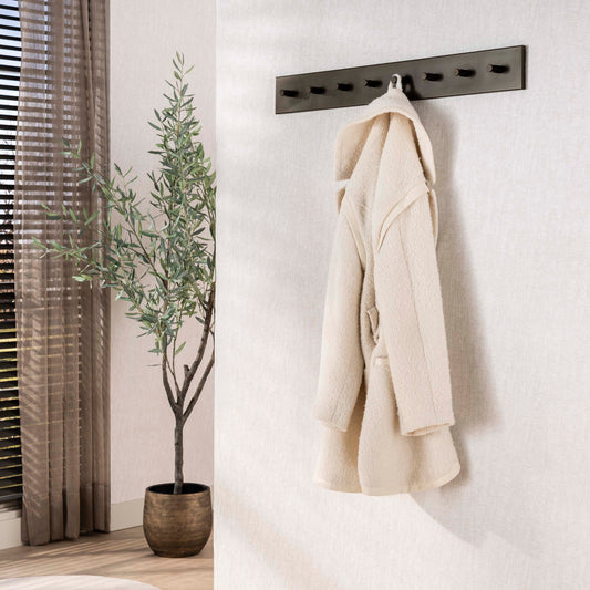 Garderobenständer Terra, 8 Haken / Driftbraun