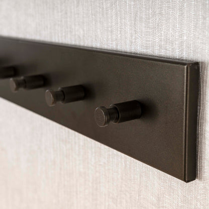 Garderobenständer Terra, 8 Haken / Driftbraun