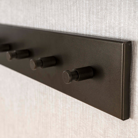 Garderobenständer Terra, 8 Haken / Driftbraun