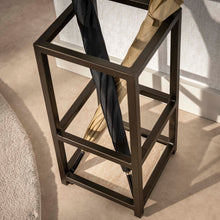 Schirmständer Terra Square / Drift Brown