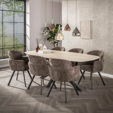 Sessel Embrance drehbar verpackt pro 2 / Hoven taupe