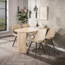 Stuhl Drehbar verpackt pro 4 / Jaroq Sand