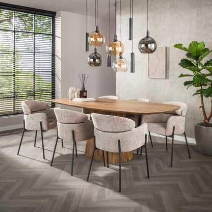 Sessel Curva verpackt pro 2 / Hoven Sand