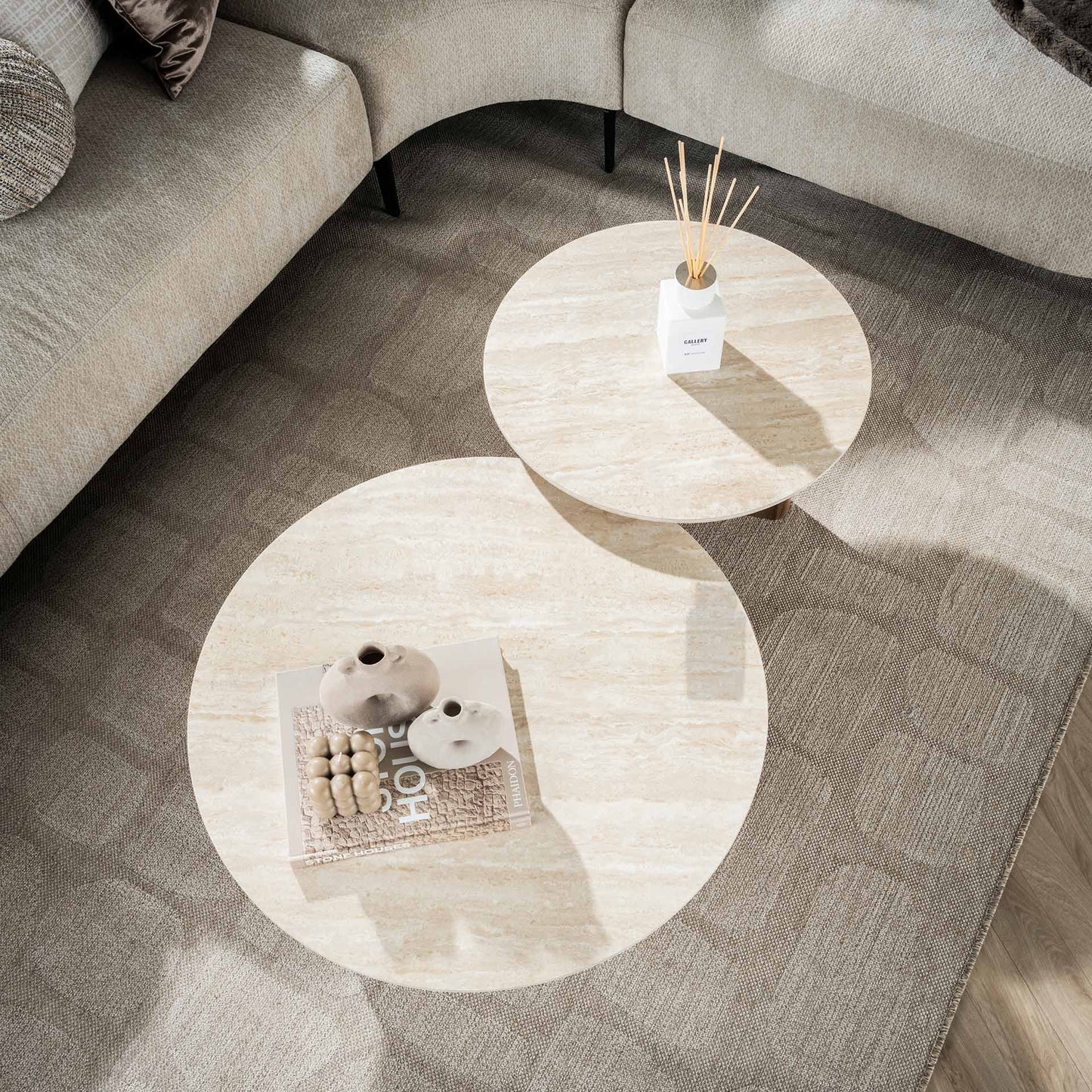 Couchtisch-Set/2 Romano