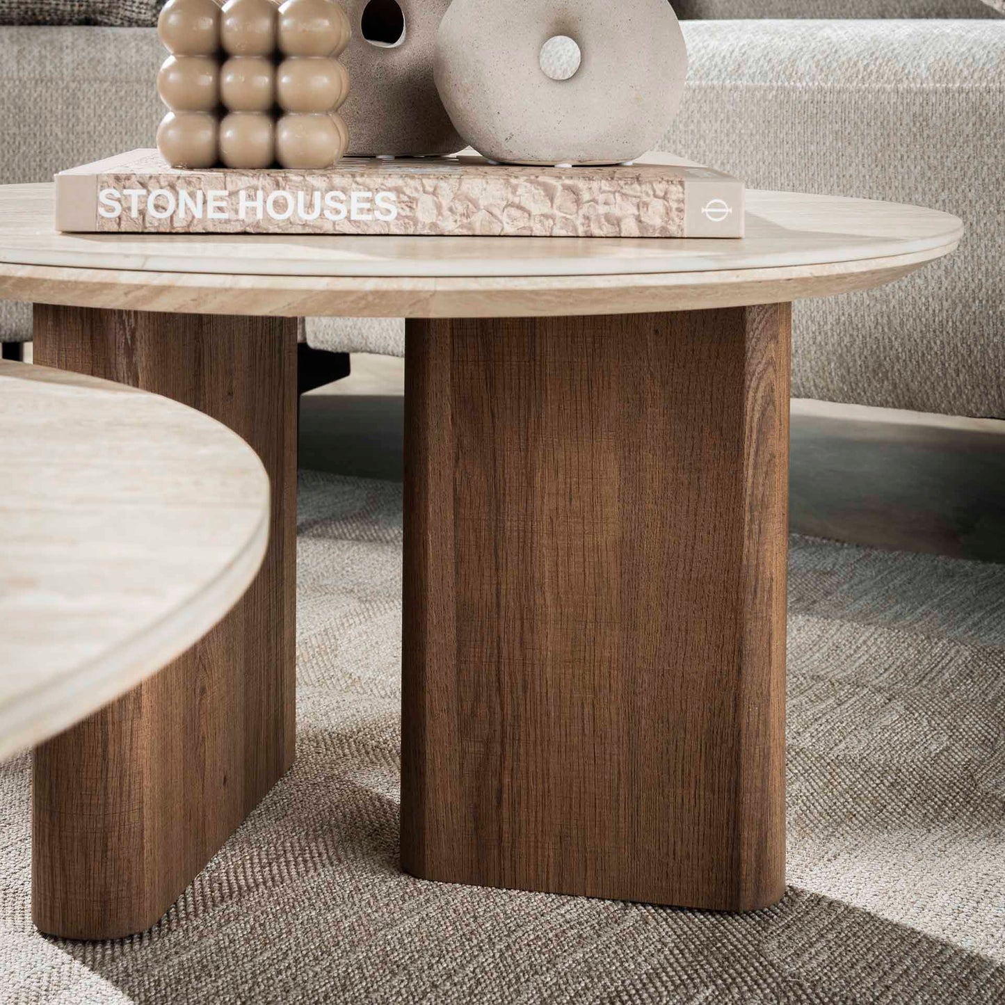 Couchtisch-Set/2 Romano